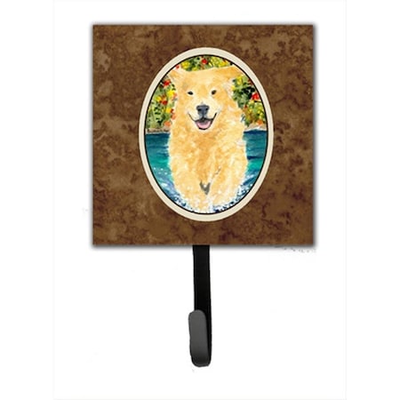 Jensendistributionservices 4.25 x 6 in. Golden Retriever Leash Or Key Hook MI2087900